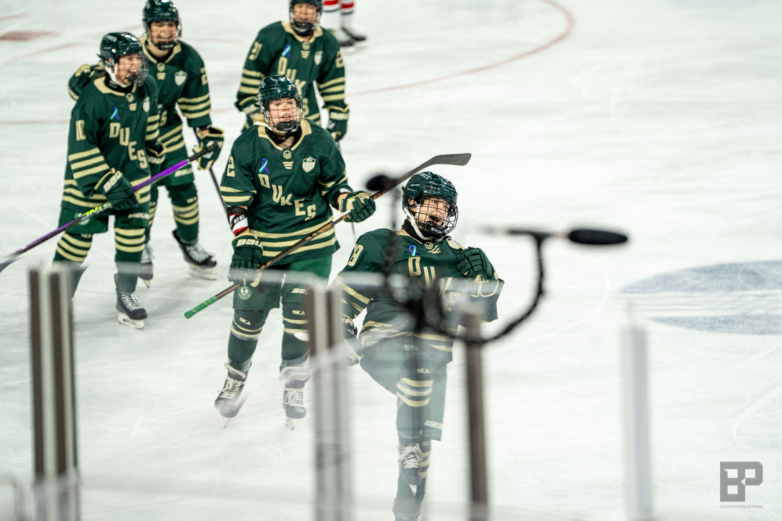 Alicia Perron Goal Celebration